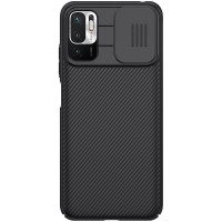 Θήκη Πλαστική Nillkin Camshield Xiaomi Redmi Note 10 5G / Poco M3 Pro 5G Μαύρο