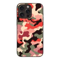 Θήκη Sonique Camouflage Army Series για Apple iPhone 15 Pro Max Κόκκινο