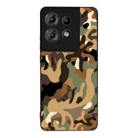 Θήκη Sonique Camouflage Army Series για Motorola Edge 50 Neo 5G / Edge 60 Neo 5G Καφέ