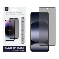 Privacy Glass Sonique Premium Series HD Full Cover 9H Xiaomi Xiaomi 14T / Xiaomi 14T Pro Μαύρο