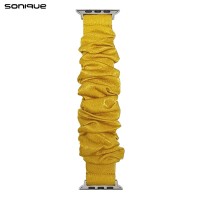 Λουράκι Scruncie Band Sonique για Apple Watch (38/40/41MM) Κίτρινο