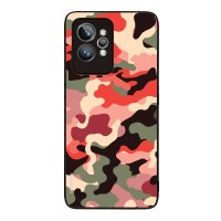 Θήκη Sonique Camouflage Army Series για Realme GT 2 Pro Κόκκινο