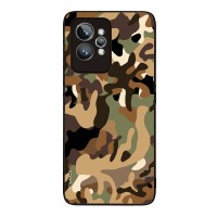 Θήκη Sonique Camouflage Army Series για Realme GT 2 Pro Καφέ