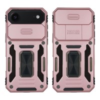 Θήκη Ring Armor CamShield Sonique για Apple iPhone 17 Air Ροζ Χρυσό