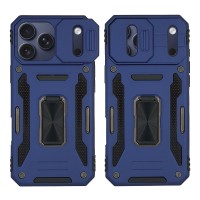 Θήκη Ring Armor CamShield Sonique για Apple iPhone 17 Pro Max Μπλέ