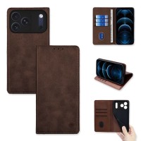 Θήκη Πορτοφόλι Vintage Magnet Wallet Sonique Apple iPhone 17 Pro Max Καφέ