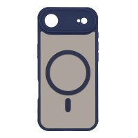 Θήκη Magnetic MagMatte Lens Sonique Apple iPhone 17 Air Μπλε Σκούρο