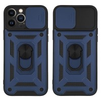 Θήκη Ring Armor CamPro Sonique για Apple iPhone 13 Pro Max Μπλέ