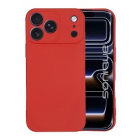 Θήκη Σιλικόνης My Colors Sonique Apple iPhone 17 Pro Max Κόκκινο