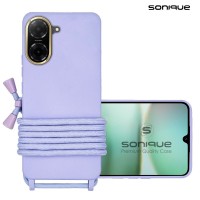 Θήκη Σιλικόνης με Κορδόνι CarryHang Sonique Xiaomi Redmi A5 4G (173.45mm) Λιλά