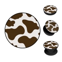 Pop Holder Sonique Animal Print Series Cow 02