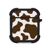 Θήκη Σιλικόνης Sonique Animal Print Series για AirPods 1/2 Cow 02