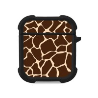 Θήκη Σιλικόνης Sonique Animal Print Series για AirPods 1/2 Giraffe 01