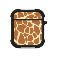 Θήκη Σιλικόνης Sonique Animal Print Series για AirPods 1/2 Giraffe 02