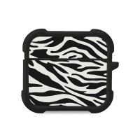 Θήκη Σιλικόνης Sonique Animal Print Series για AirPods 3 Zebra