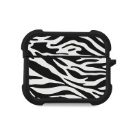 Θήκη Σιλικόνης Sonique Animal Print Series για AirPods Pro / Pro 2 Zebra