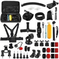 Puluz Σετ Αξεσουάρ 50-σε-1 για GoPro / Action Cameras