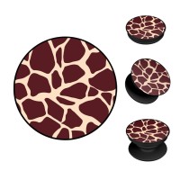 Pop Holder Sonique Animal Print Series Giraffe 03