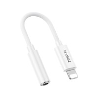 Yesido YAU44 Αντάπτορας Ήχου Lightning σε 3.5mm Jack Λευκό