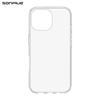 Θήκη Σιλικόνης Sonique Crystal Clear Apple (Big Hole) iPhone 13 Mini Διάφανο