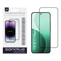 Hardy Glass Sonique Premium Series HD Full Cover 9H Oppo Oppo Reno14 F 5G / Oppo Reno14 FS 5G Μαύρο