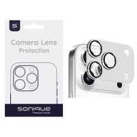 Camera Protection Sonique Metal Lens Full Cover Apple iPhone 17 Pro Silver