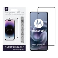 Hardy Glass Sonique Premium Series HD Full Cover 9H Motorola Moto G86 5G / Moto G86 5G Power Μαύρο