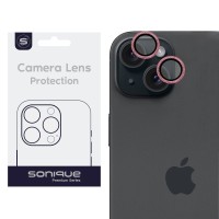 Camera Protection Sonique Glitter Lens Pro Apple iPhone 15 / iPhone 15 Plus Pink