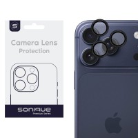 Camera Protection Sonique Glitter Lens Pro Apple iPhone 17 Pro / iPhone 17 Pro Max Black