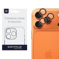 Camera Protection Sonique Glitter Lens Pro Apple iPhone 17 Pro / iPhone 17 Pro Max Cosmic Orange