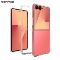 Θήκη Σιλικόνης Sonique Armor Clear Anti Shock Samsung Galaxy Z Flip 7 Διάφανο