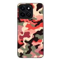 Θήκη Sonique Camouflage Army Series για Honor 200 Smart 5G Κόκκινο
