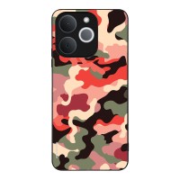 Θήκη Sonique Camouflage Army Series για Realme Note 70T 4G Κόκκινο