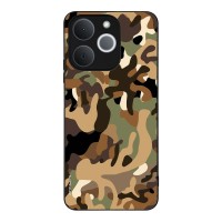 Θήκη Sonique Camouflage Army Series για Realme Note 70T 4G Καφέ