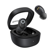 Ακουστικά Baseus Bowie WM02 wireless earphone Bluetooth 5.3 Μαύρο