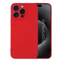 Θήκη Σιλικόνης My Colors Sonique Apple iPhone 15 Pro Κόκκινο