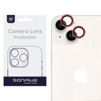 Camera Protection Sonique Glitter Lens Pro Apple iPhone 14 / iPhone 14 Plus Red