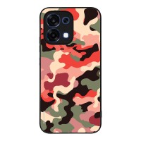 Θήκη Sonique Camouflage Army Series για Oppo A6 Pro 5G Κόκκινο