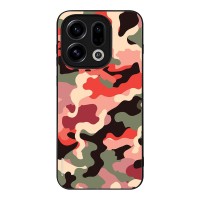 Θήκη Sonique Camouflage Army Series για Oppo Find X9 5G Κόκκινο