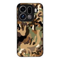 Θήκη Sonique Camouflage Army Series για Oppo Find X9 Pro 5G Καφέ
