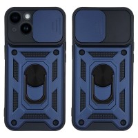 Θήκη Ring Armor CamPro Sonique για Apple iPhone 14 Μπλέ