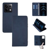 Θήκη Πορτοφόλι Vintage Magnet Wallet Sonique Xiaomi Redmi Note 13 Pro 5G / Poco X6 5G Μπλε Σκούρο