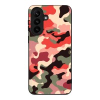 Θήκη Sonique Camouflage Army Series για Samsung Galaxy A37 5G Κόκκινο