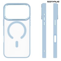 Θήκη Magnetic MagMetal Sonique Apple iPhone 17 Pro Γαλάζιο