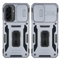Θήκη Ring Armor CamShield Sonique για Samsung Galaxy A17 4G / Galaxy A17 5G Γκρι