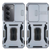 Θήκη Ring Armor CamShield Sonique για Xiaomi Redmi 15 4G / Redmi 15 5G Γκρι