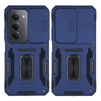 Θήκη Ring Armor CamShield Sonique για Xiaomi Redmi 15 4G / Redmi 15 5G Μπλέ