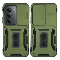 Θήκη Ring Armor CamShield Sonique για Xiaomi Redmi 15 4G / Redmi 15 5G Χακί