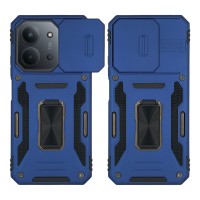 Θήκη Ring Armor CamShield Sonique για Xiaomi Redmi 15C 4G / Redmi 15C 5G / Poco C85 4G Μπλέ
