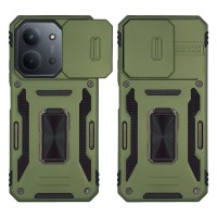 Θήκη Ring Armor CamShield Sonique για Xiaomi Redmi 15C 4G / Redmi 15C 5G / Poco C85 4G Χακί